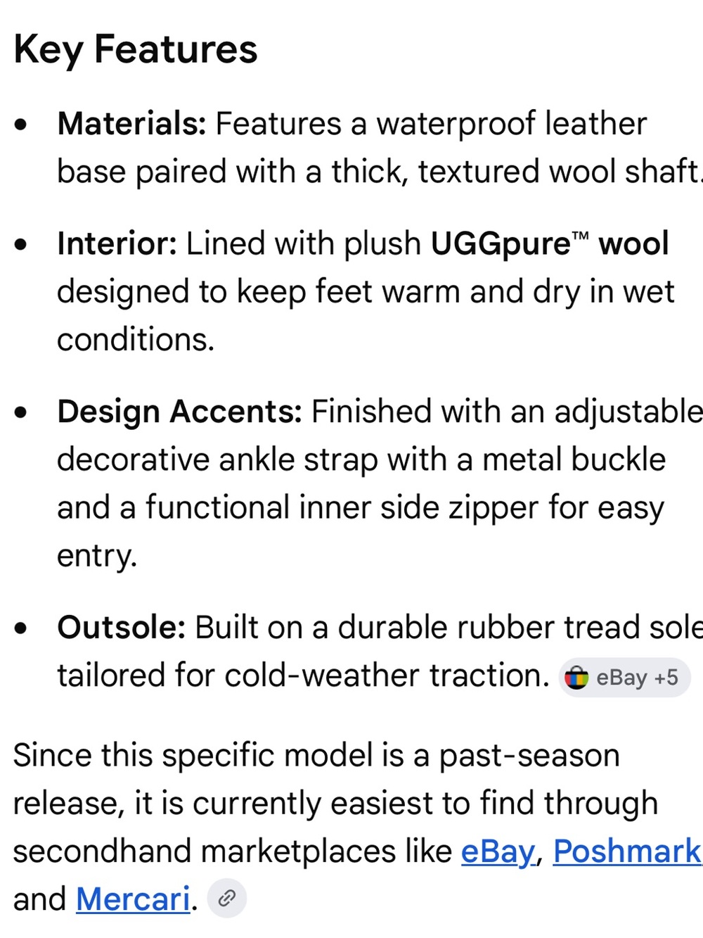 UGG Robbie Boots - Picture 9 of 9